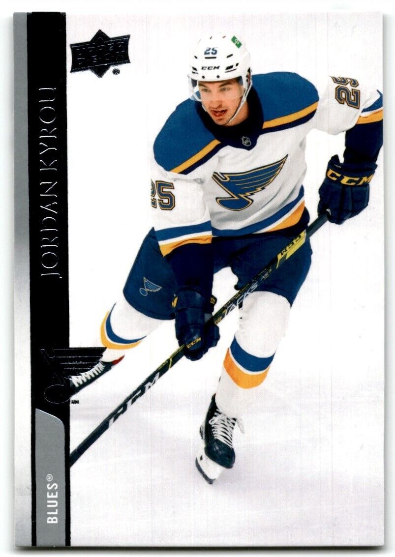 2020-21 Upper Deck Jordan Kyrou St. Louis Blues #622