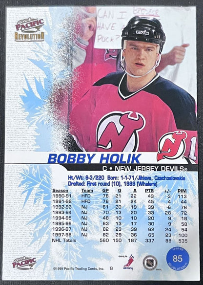 1999-00 Pacific Revolution Bobby Holik New Jersey Devils #85