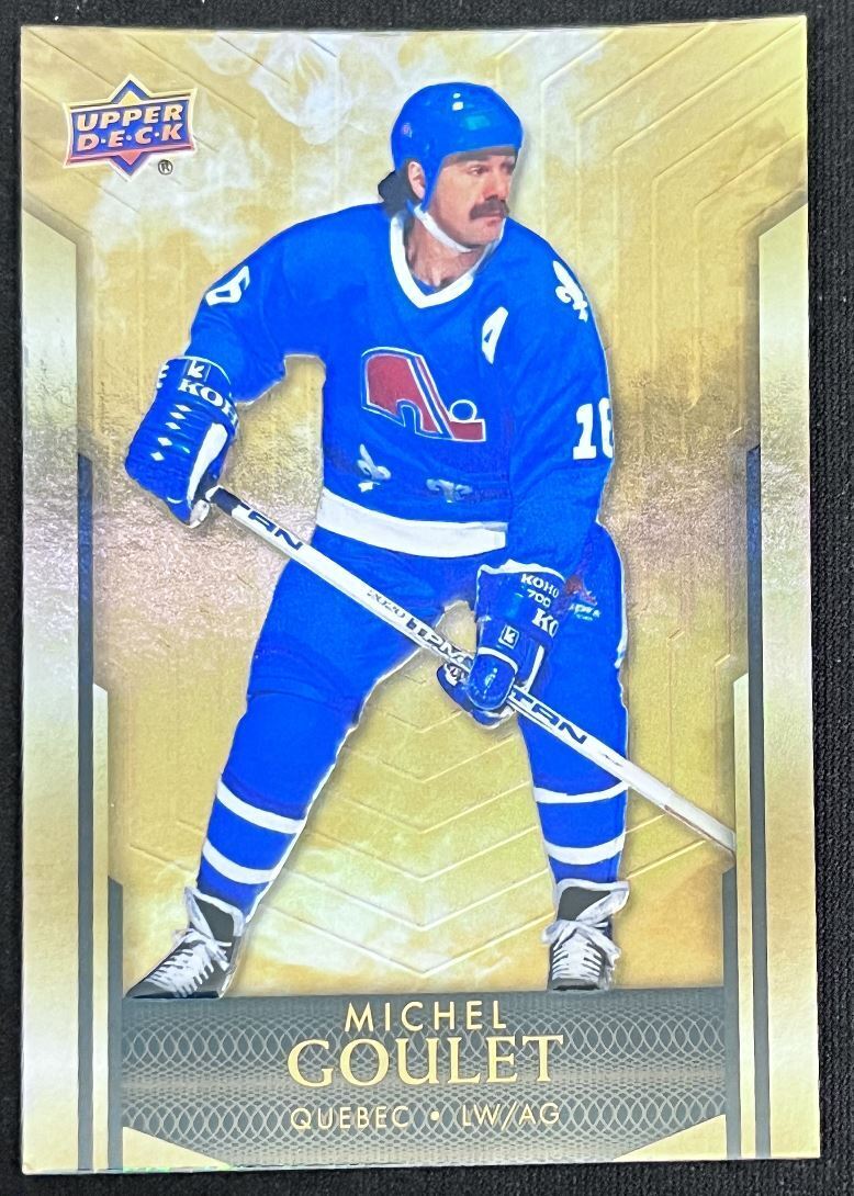 2023-24 Upper Deck Tim Hortons Legends Tim Horton Michel Goulet Quebec Nordiques