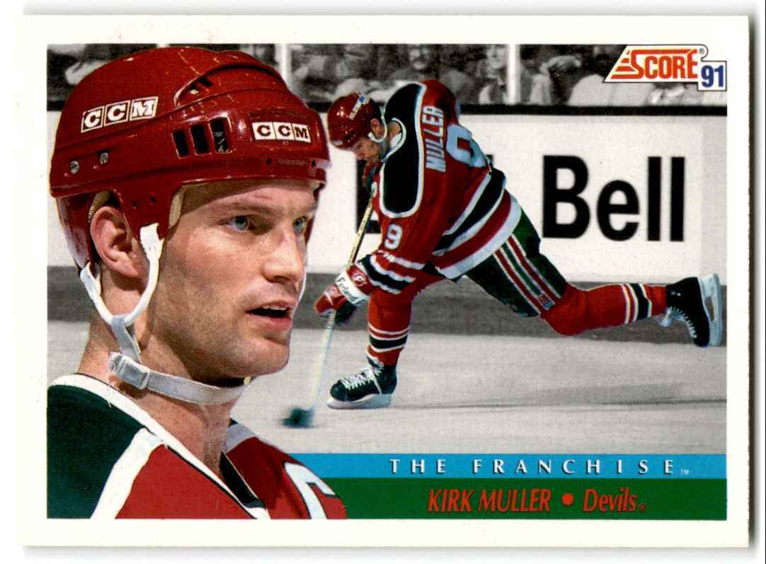 1991-92 Score American Kirk Muller New Jersey Devils #331