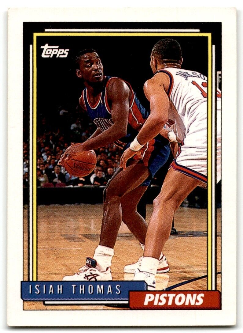 1992-93 Topps Isiah Thomas Detroit Pistons #331