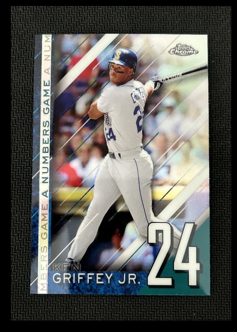 2020 Topps Chrome A numbers game Ken Griffey Jr. Seattle Mariners #NGC-10