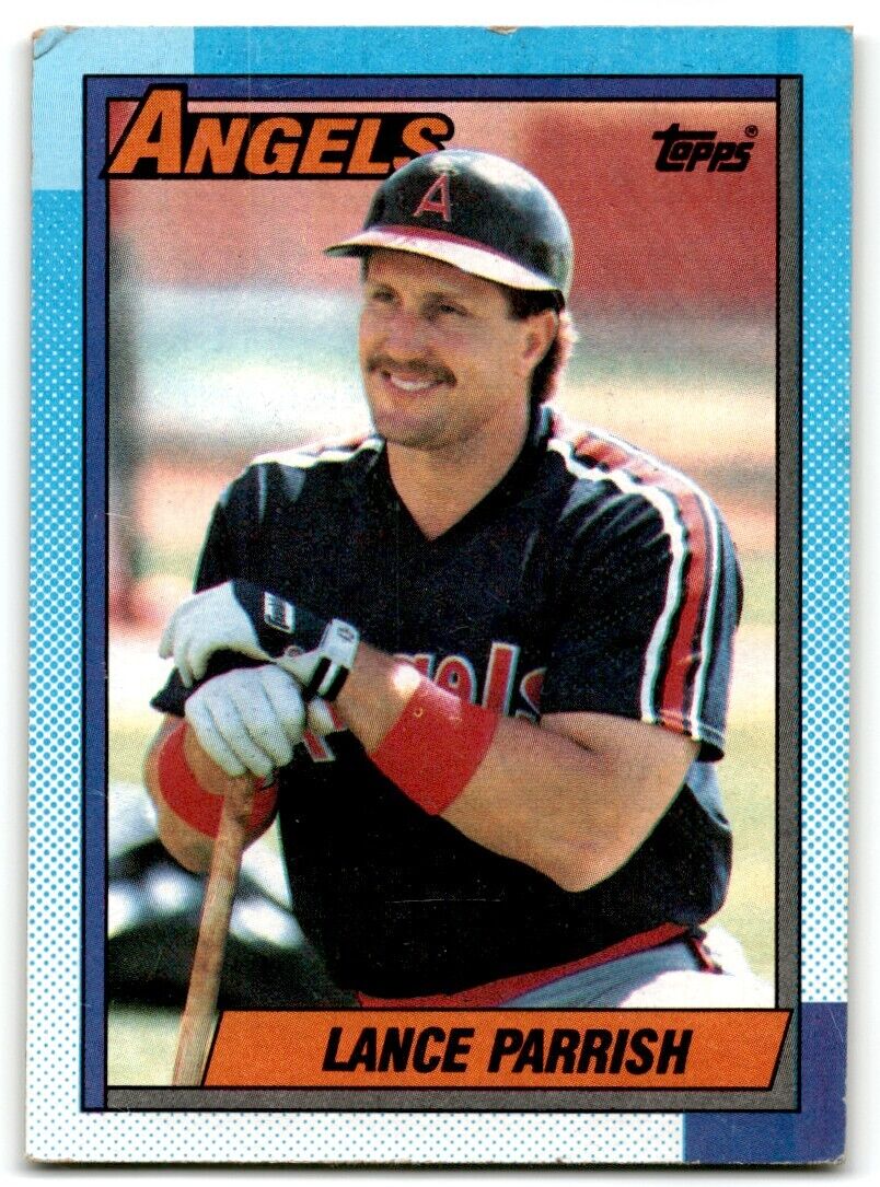 1990 Topps Lance Parrish California Angels #575