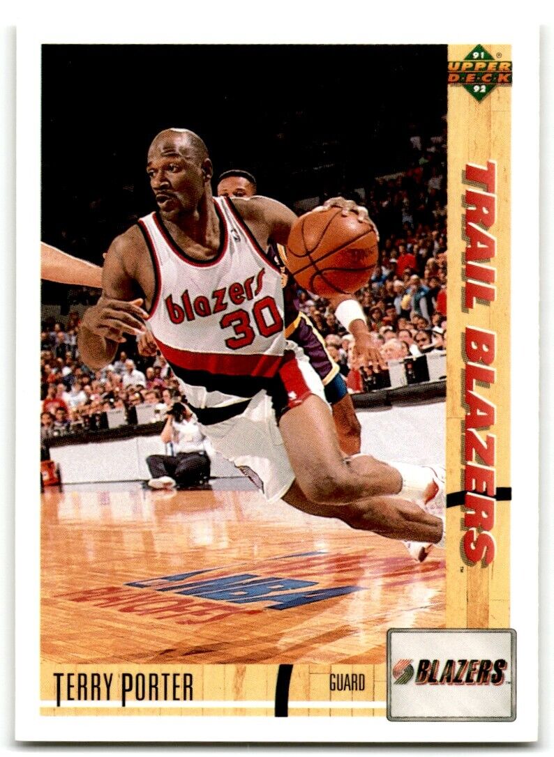 1991-92 Upper Deck Terry Porter Portland Trail Blazers #351