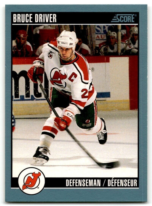 1992-93 Score Bruce Driver New Jersey Devils #251