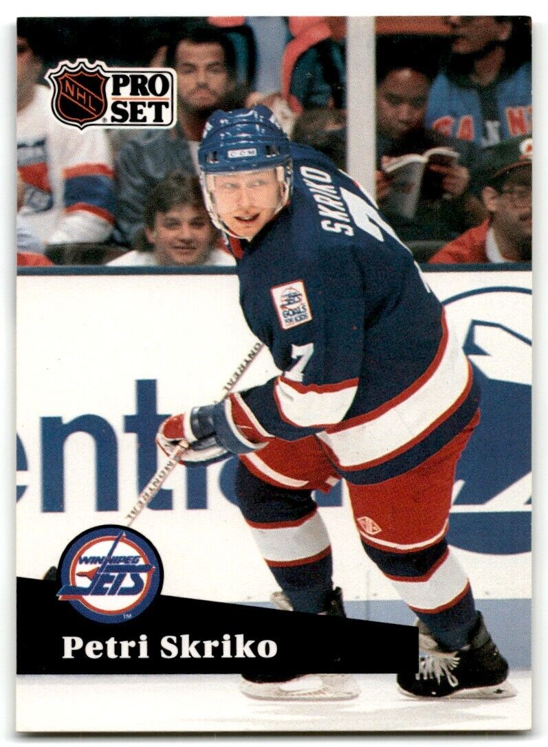 1991-92 Pro Set Petri Skriko Winnipeg Jets #517