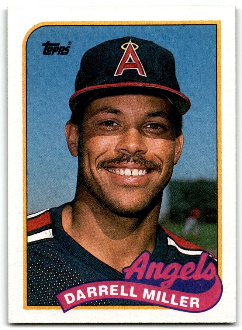 1989 Topps Darrell Miller California Angels #68