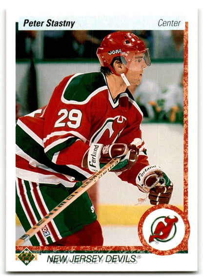 1990-91 Upper Deck Peter Stastny New Jersey Devils #163