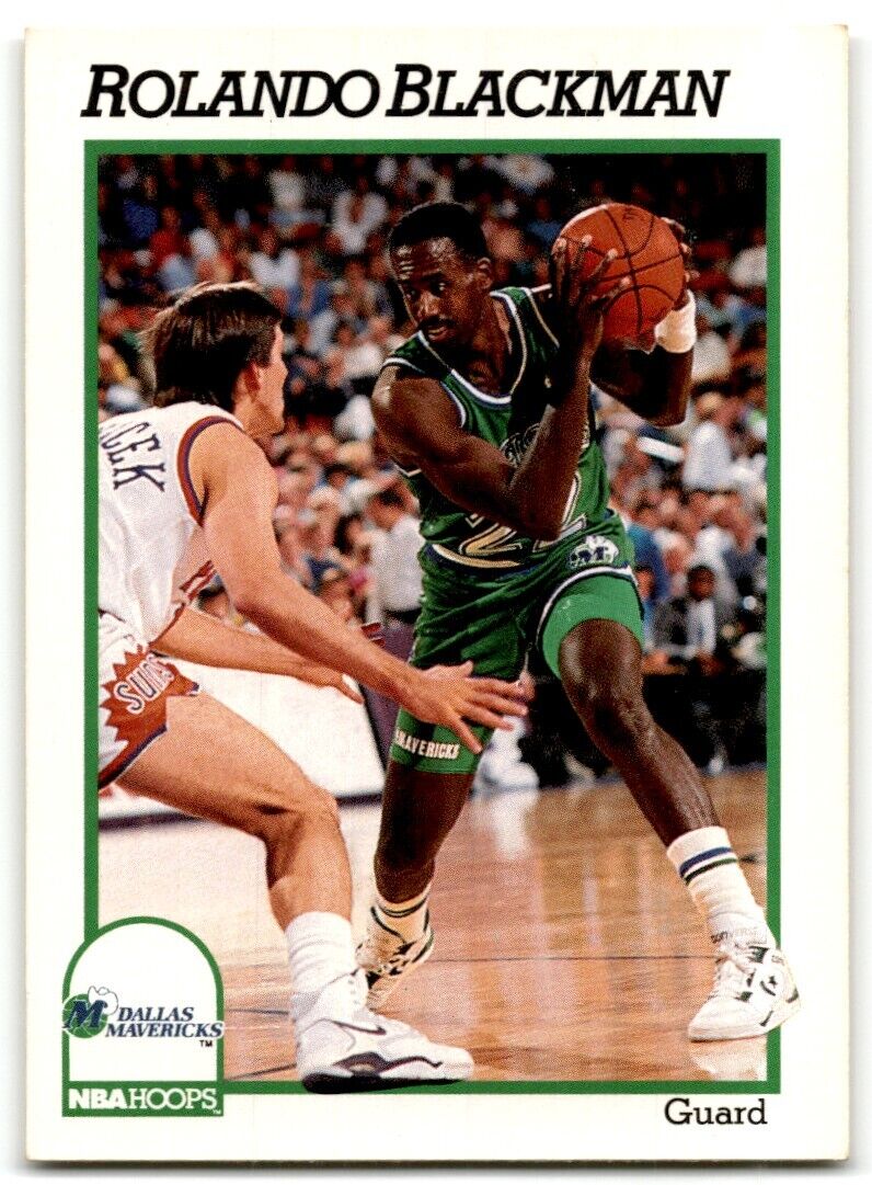 1991-92 Hoops Rolando Blackman Dallas Mavericks #43