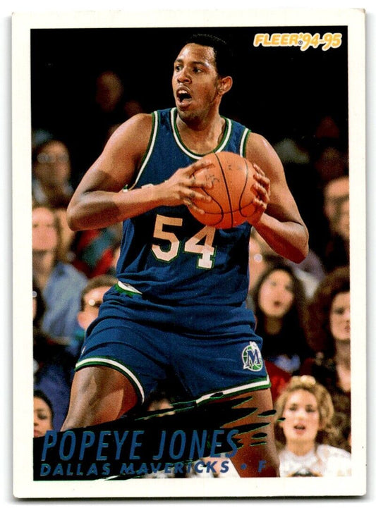 1994-95 Fleer Popeye Jones Dallas Mavericks #50