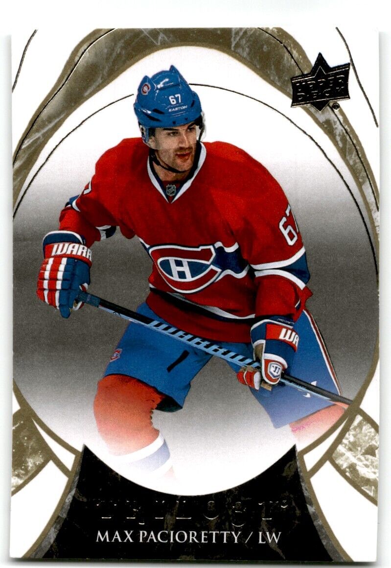 2015-16 Upper Deck Trilogy Max Pacioretty Montreal Canadiens #48