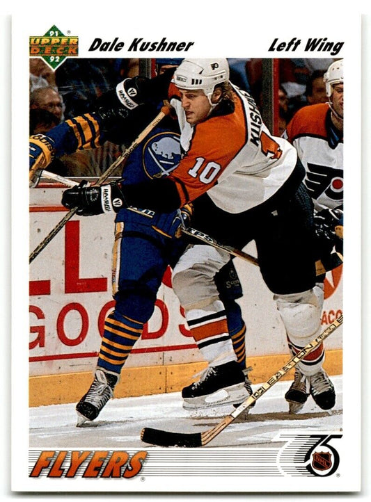 1991-92 Upper Deck Dale Kushner Philadelphia Flyers #429