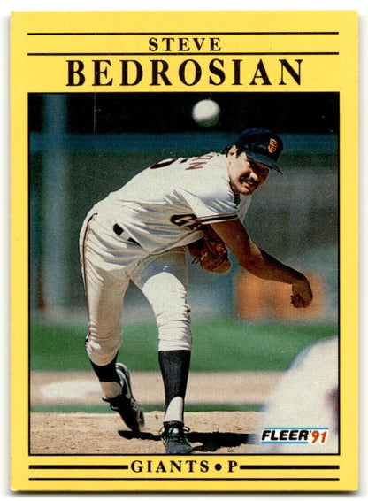 1991 Fleer Steve Bedrosian San Francisco Giants #254