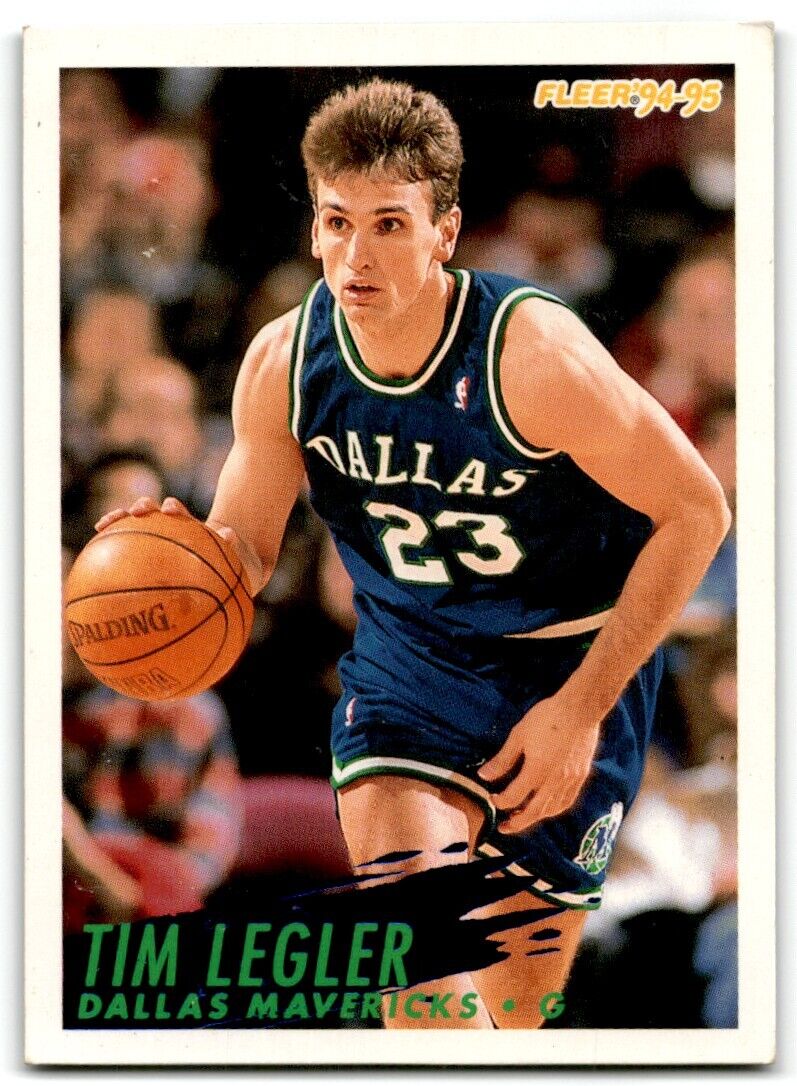 1994-95 Fleer Tim Legler Dallas Mavericks #51