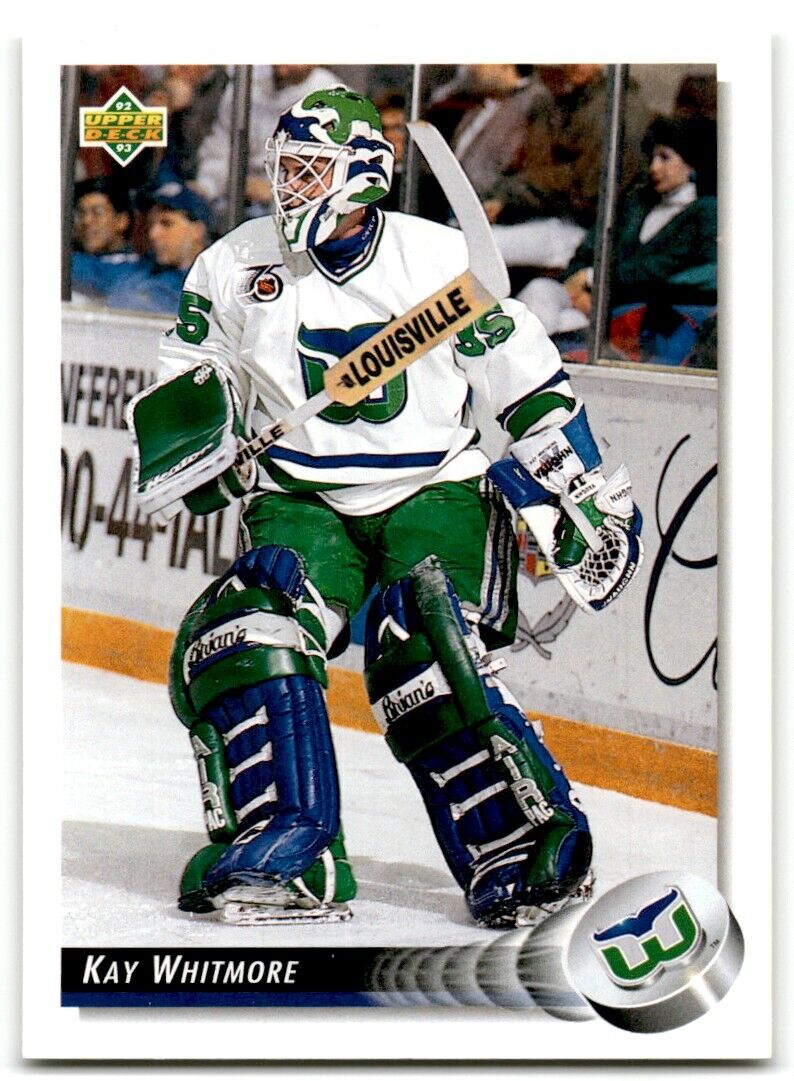 1992-93 Upper Deck Kay Whitmore Hartford Whalers #76