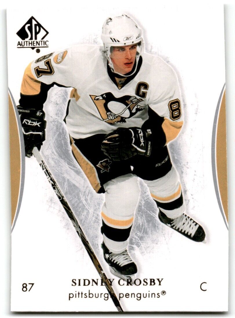 2007-08 SP Authentic Sidney Crosby Pittsburgh Penguins #34