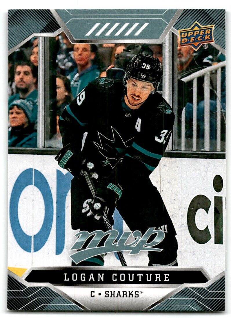 2019-20 Upper Deck MVP Logan Couture San Jose Sharks #88