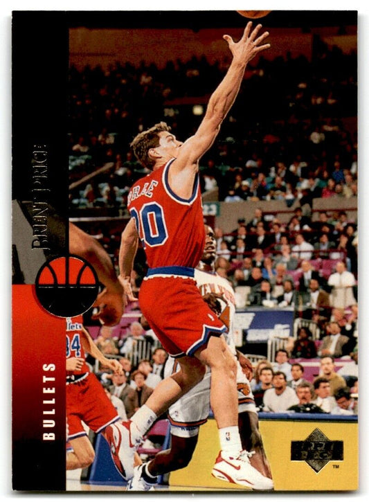 1994-95 Upper Deck Brent Price Washington Bullets #222