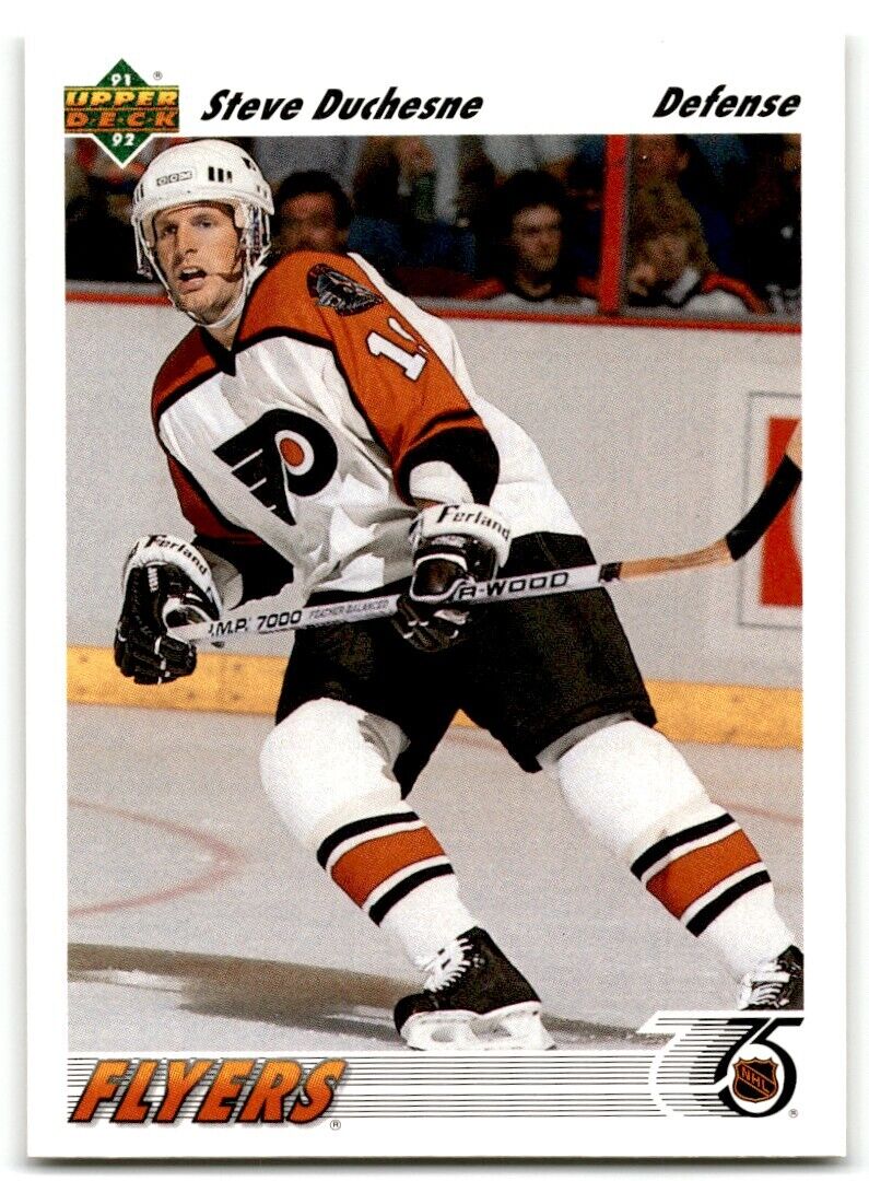 1991-92 Upper Deck Steve Duchesne Philadelphia Flyers #570