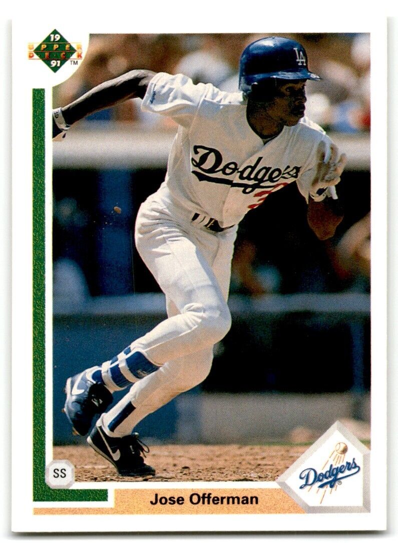 1991 Upper Deck Jose Offerman Los Angeles Dodgers #356