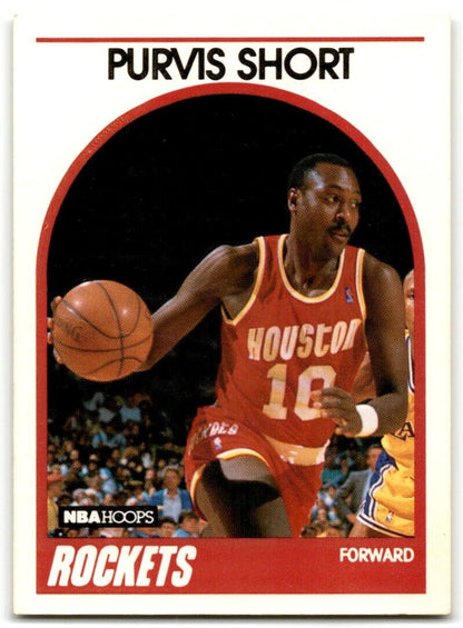 1989-90 Hoops Purvis Short Houston Rockets #76