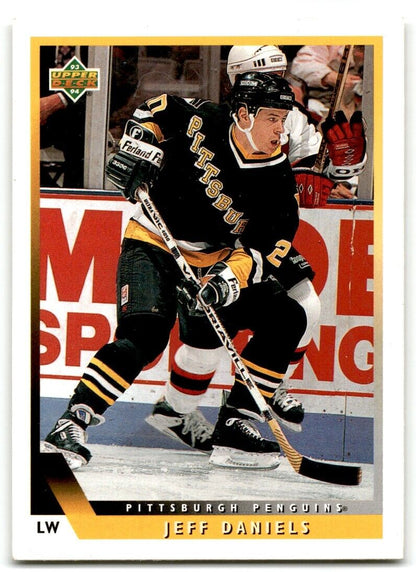 1993-94 Upper Deck Jeff Daniels Pittsburgh Penguins #87