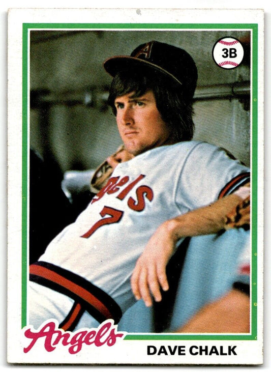 1978 Topps Dave Chalk California Angels #178