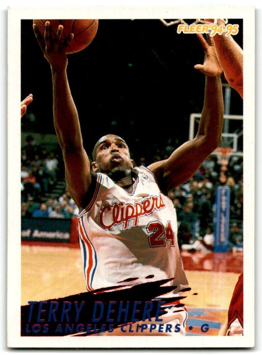 1994-95 Fleer Terry Dehere Los Angeles Clippers #97