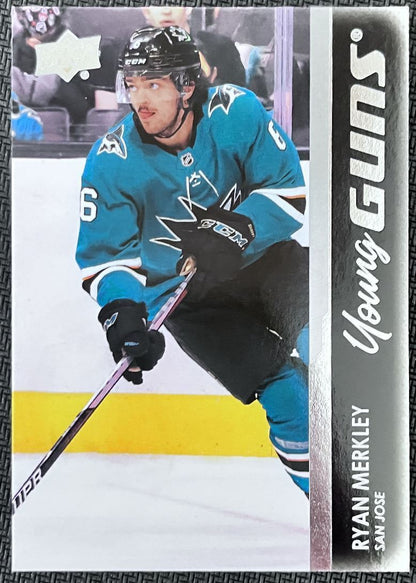 2021-22 Upper Deck Ryan Merkley Rookie San Jose Sharks #710