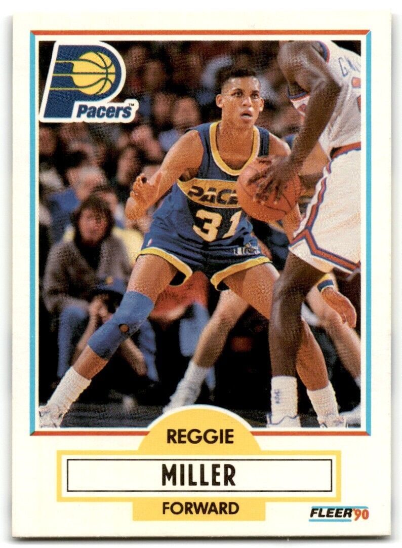 1990-91 Fleer Reggie Miller Indiana Pacers #78