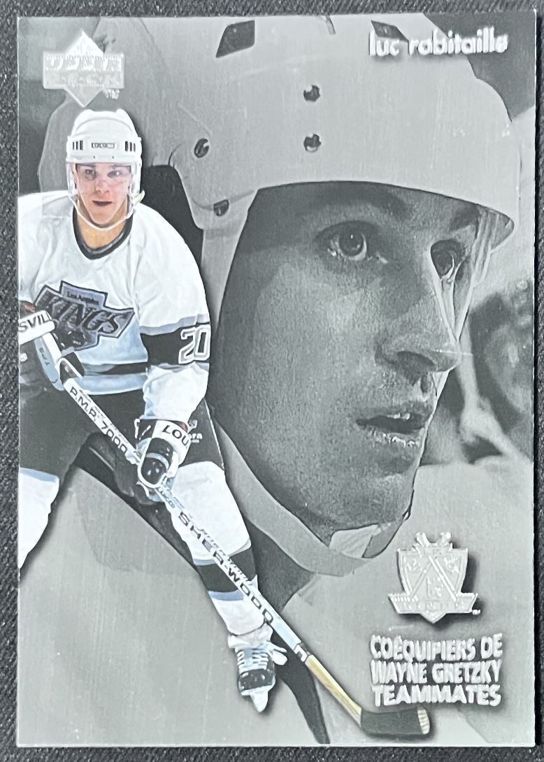 1998-99 McDonald's Upper Deck Gretzky's Teammates Wayne Gretzky/Luc Robitaille