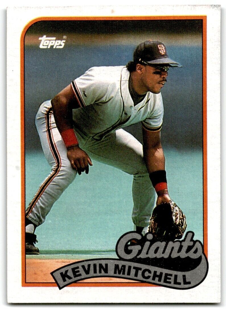 1989 Topps Kevin Mitchell San Francisco Giants #189