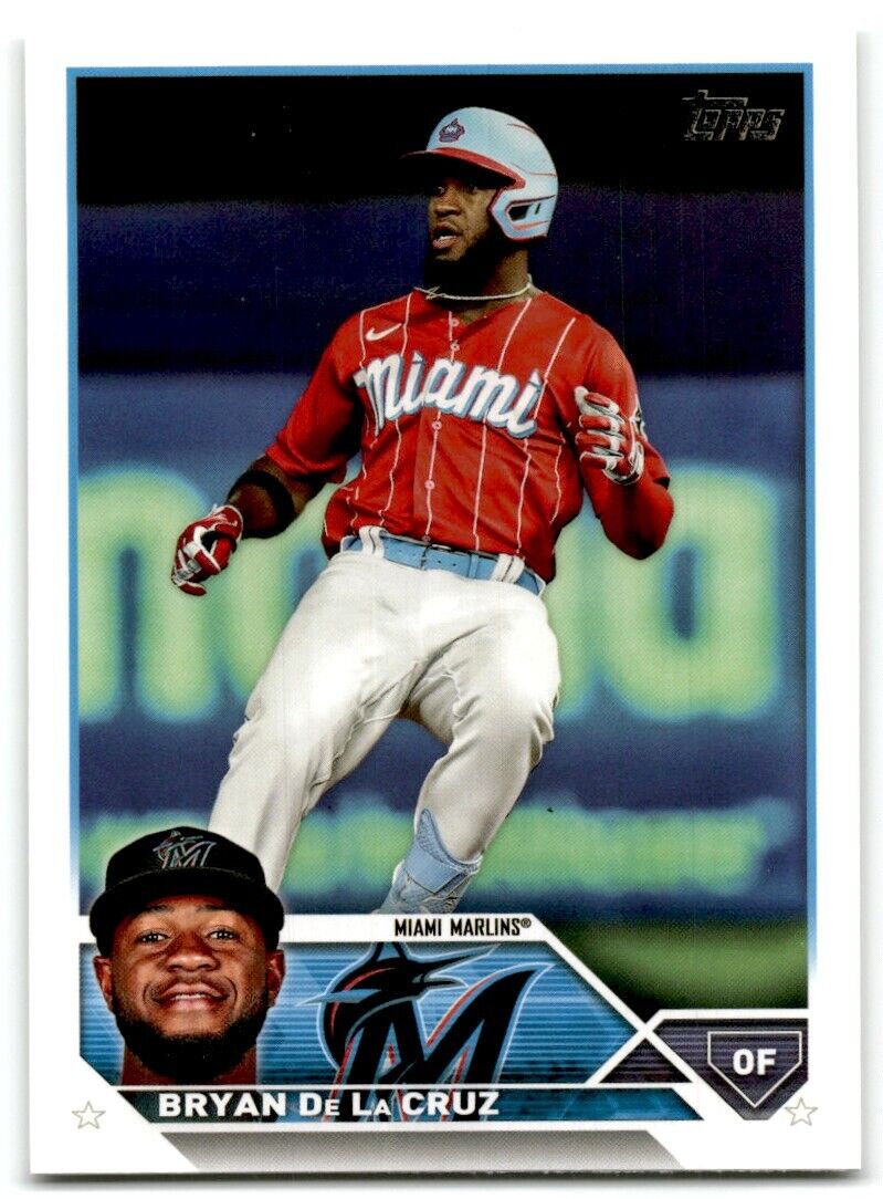 2023 Topps Bryan De La Cruz Miami Marlins #599