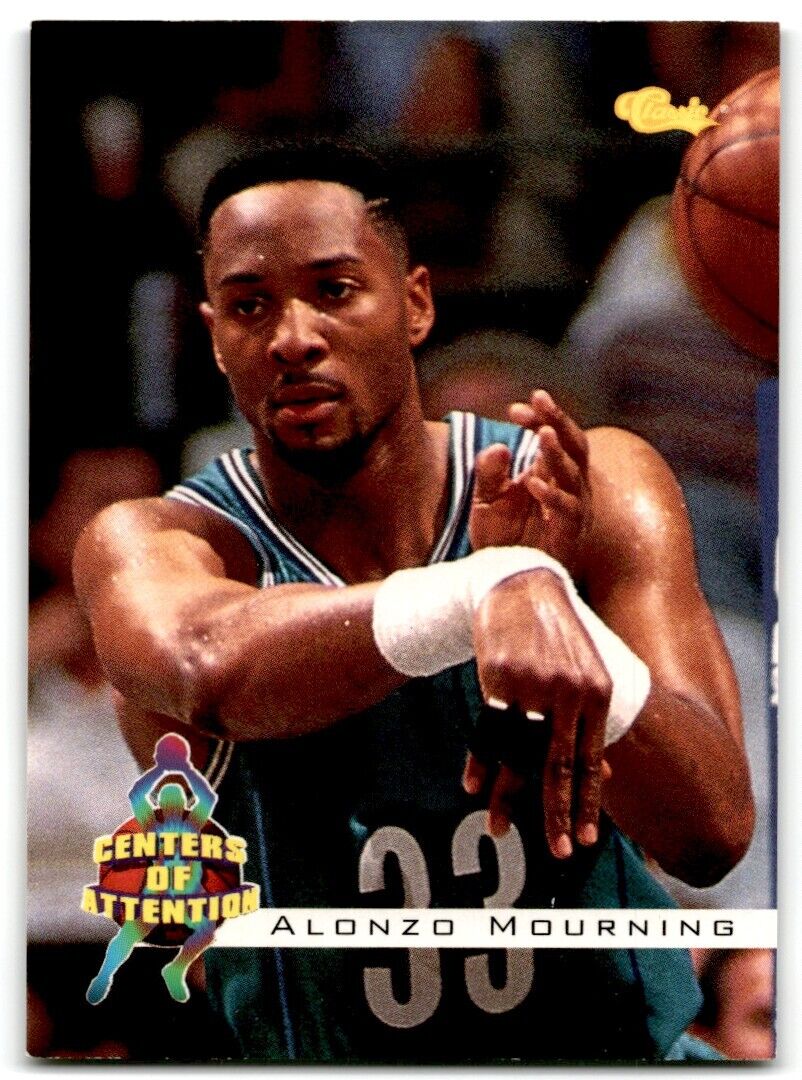 1994-95 Classic Draft Alonzo Mourning Charlotte Hornets #68