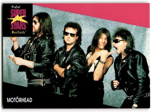 1991-92 ProSet Super Stars MusiCard MotorHead/MotörHead #210