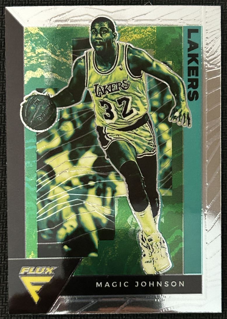 2020-21 Panini Flux Magic Johnson Los Angeles Lakers #181