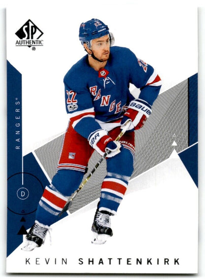 2018-19 SP Authentic Kevin Shattenkirk New York Rangers #9