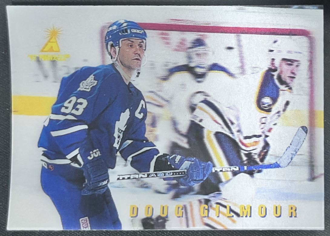 1996-97 Pinnacle McDonald's 3D Ice Breakers Doug Gilmour Toronto Maple Leafs