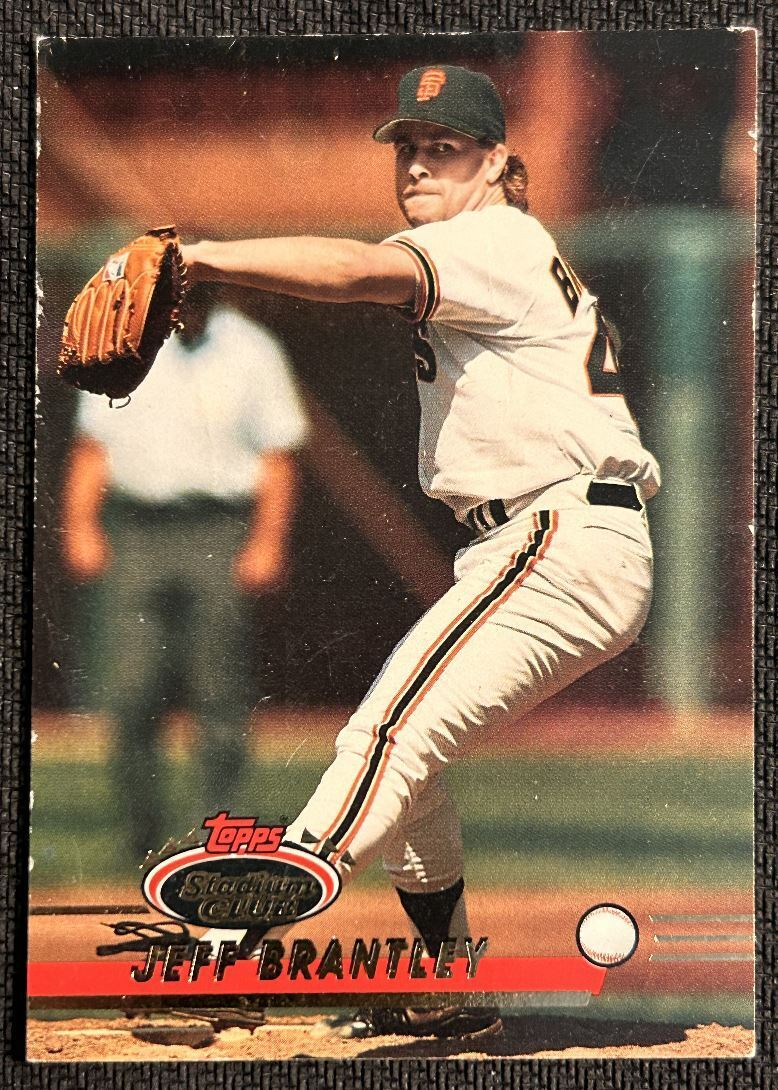 1993 Topps Stadium Club Jeff Brantley San Francisco Giants #260