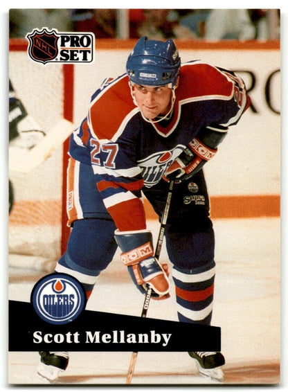 1991-92 Pro Set Scott Mellanby Edmonton Oilers #383