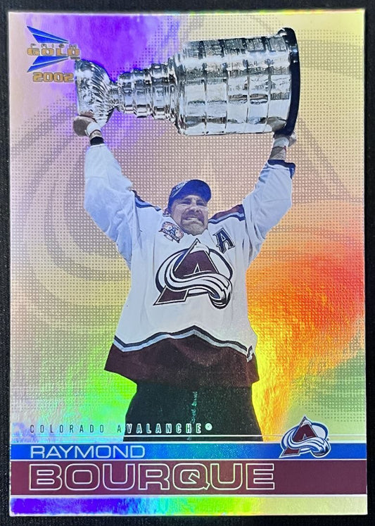 2000-01 Upper Deck McDonald's Prism Gold Raymond Bourque Colorado Avalanche #4