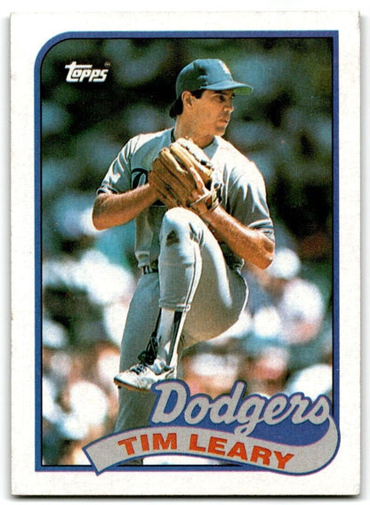 1989 Topps Tim Leary Los Angeles Dodgers #249