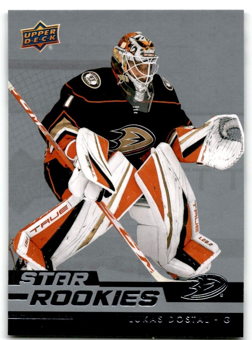 2022-23 Upper Deck Star Rookies Lukas Dostal Rookie Anaheim Ducks #19