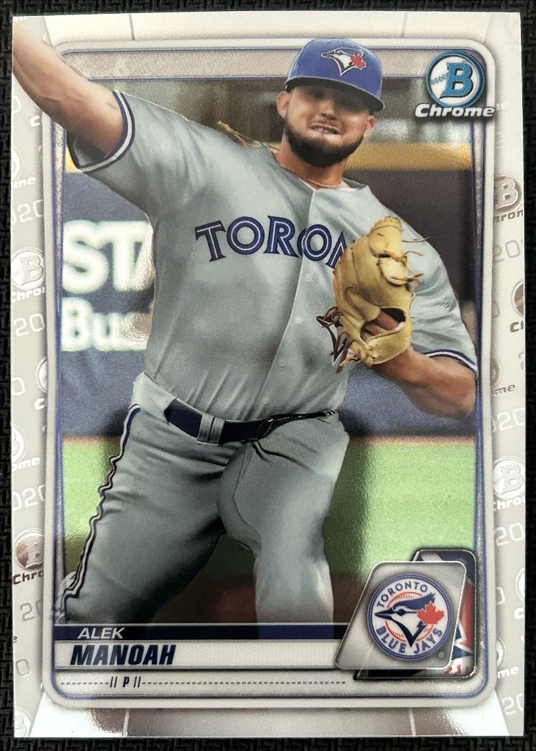 2020 Bowman Chrome Prospects Alek Manoah Toronto Blue Jays #BCP-149