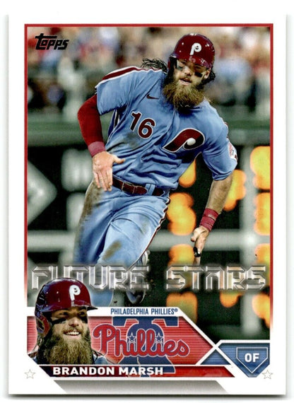 2023 Topps Future stars Brandon Marsh Philadelphia Phillies #237