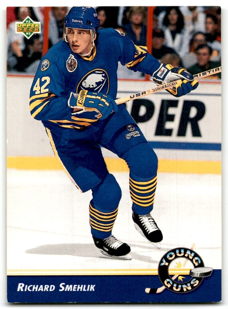 1992-93 Upper Deck Richard Smehlik Rookie Buffalo Sabres #564