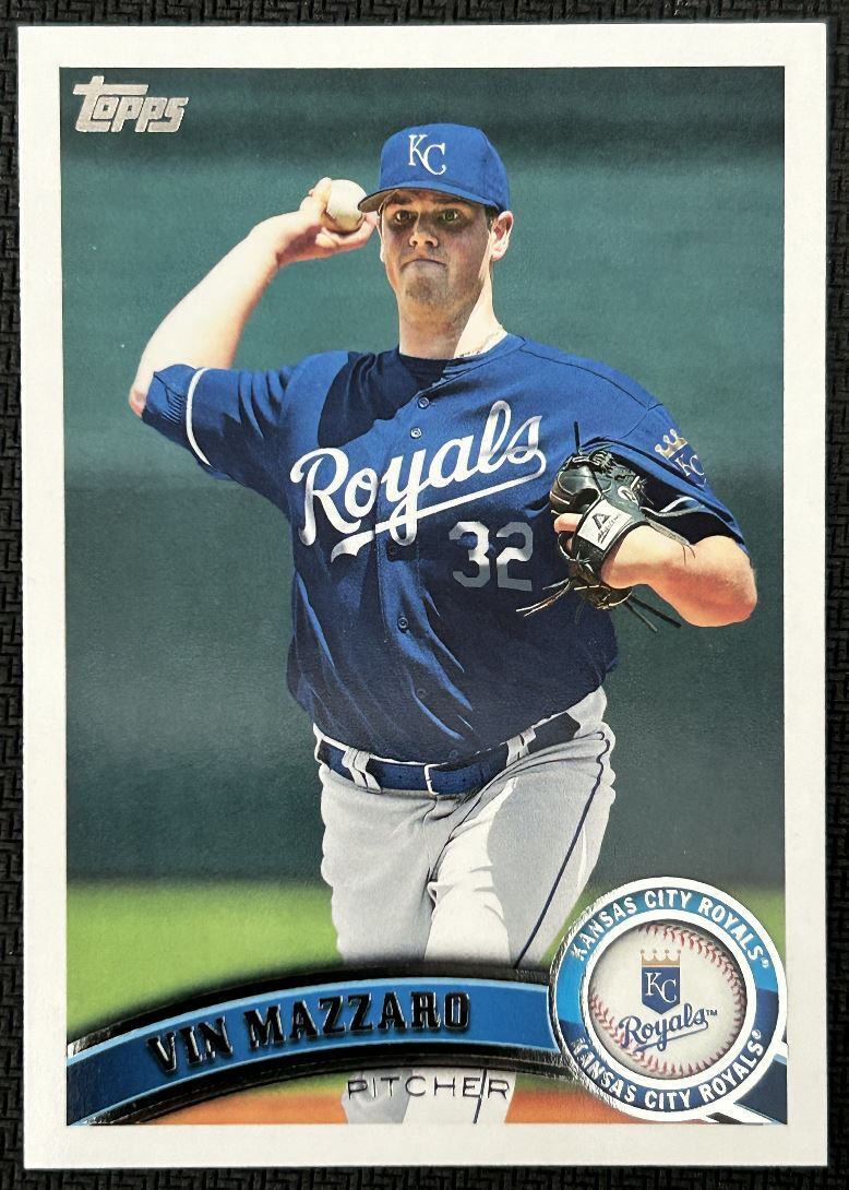 2011 Topps Vin Mazzaro Kansas City Royals #409