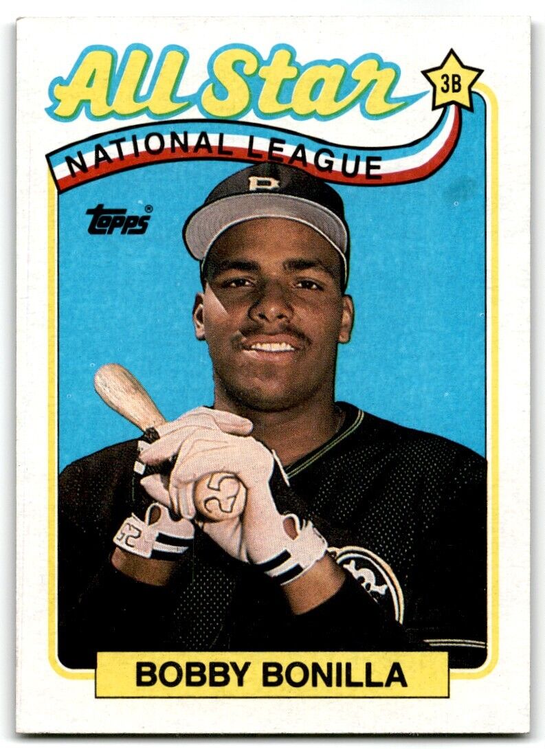 1989 Topps Bobby Bonilla Pittsburgh Pirates #388