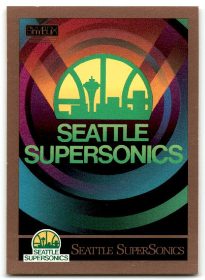 1990-91 SkyBox Seattle SuperSonics Seattle SuperSonics #352