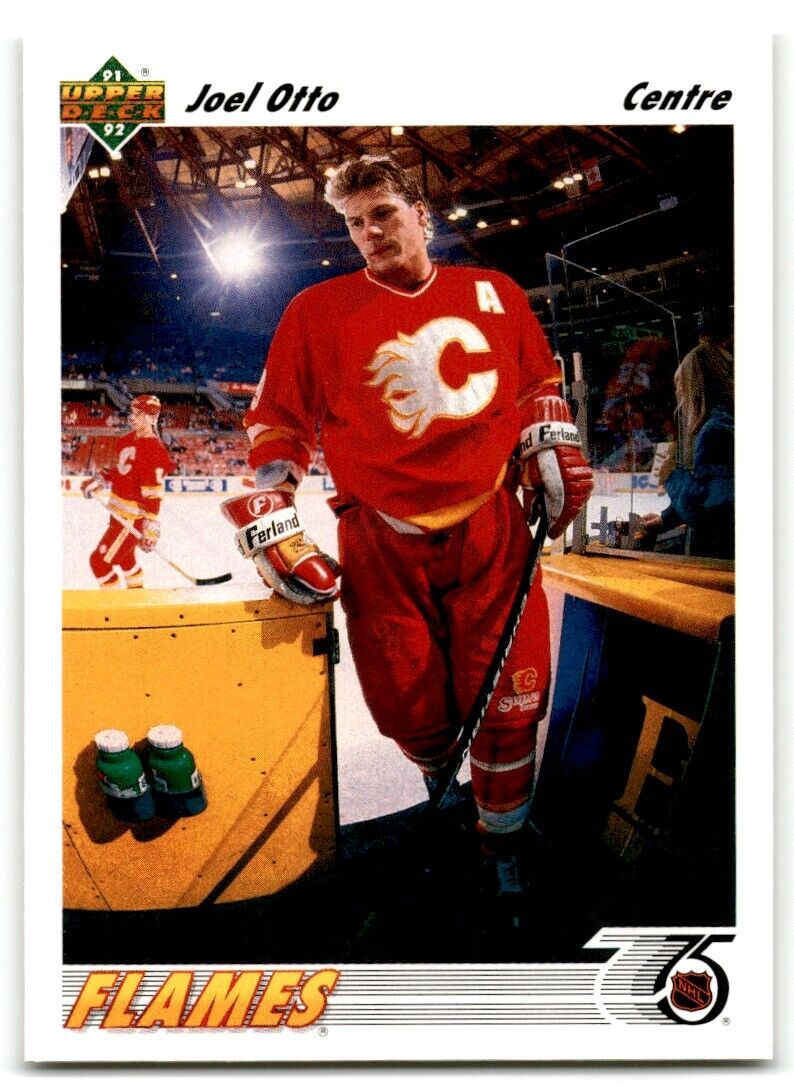 1991-92 Upper Deck Joel Otto Calgary Flames #165